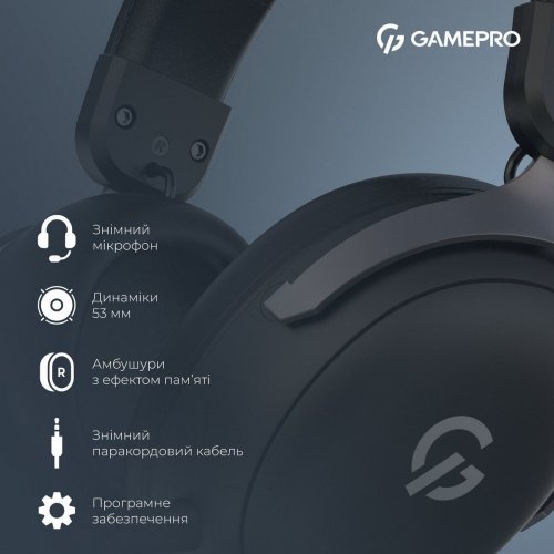 Наушники GamePro Asgard Freya (HS145B) Black купить в Украине: Киев, Днепр, Харьков, Одесса  | Низкая цена, отзывы, характеристики от TELEMART фото