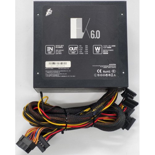 Блок питания 1stPlayer 600W (PS-600FK) (Восстановлено продавцом, 818448) купить в Украине: Киев, Днепр, Харьков, Одесса  | Проверка совместимости, низкая цена, отзывы, характеристики от TELEMART фото