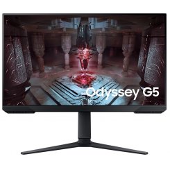 Монітор Samsung 27” Odyssey G5 (LS27CG510EIXCI) Black (Відновлено продавцем, 818467) / VA / 165 Гц