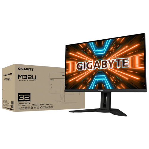Монитор Gigabyte 31.5" M32U Gaming Black (Восстановлено продавцом, 818635) купить в Украине: Киев, Днепр, Харьков, Одесса  | Низкая цена, отзывы, характеристики от TELEMART фото