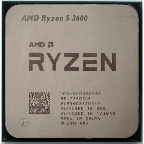 Процесор AMD Ryzen 5 3600 3.6(4.2)GHz 32MB sAM4 Tray (100-000000031) (Відновлено продавцем, 818644) купити в Україні: Київ, Львів, Хмельницький, Тернопіль | Перевірка сумісності, низька ціна, відгуки, характеристики від TELEMART фото