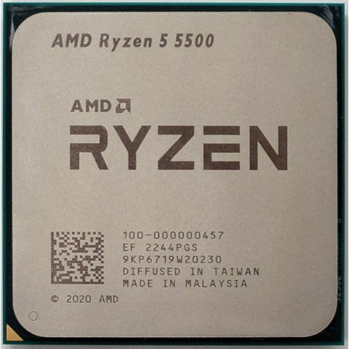 Процесор AMD Ryzen 5 5500 3.6(4.2)GHz 16MB sAM4 Tray (100-000000457) (Відновлено продавцем, 818655) купити в Україні: Київ, Львів, Хмельницький, Тернопіль | Перевірка сумісності, низька ціна, відгуки, характеристики від TELEMART фото