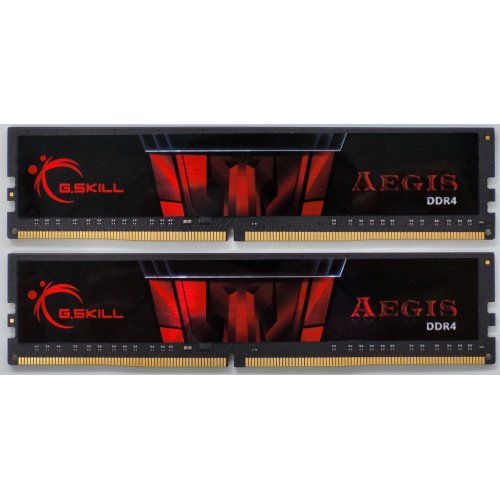 Озп G.Skill DDR4 16GB (2x8GB) 3200Mhz Aegis (F4-3200C16D-16GIS) (Відновлено продавцем, 818658) купити в Україні: Київ, Львів, Хмельницький, Тернопіль | Перевірка сумісності, низька ціна, відгуки, характеристики від TELEMART фото
