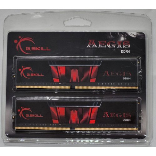 Озп G.Skill DDR4 16GB (2x8GB) 3200Mhz Aegis (F4-3200C16D-16GIS) (Відновлено продавцем, 818658) купити в Україні: Київ, Львів, Хмельницький, Тернопіль | Перевірка сумісності, низька ціна, відгуки, характеристики від TELEMART фото