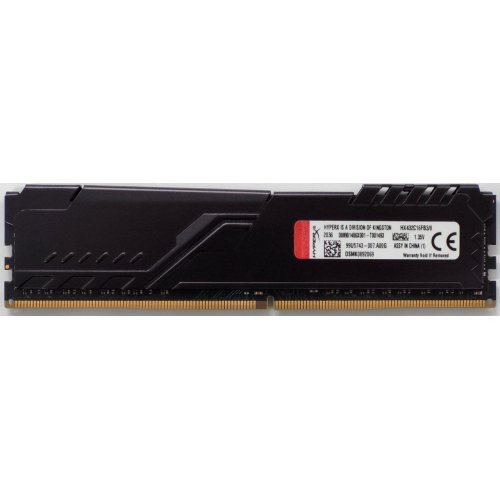 Озу HyperX DDR4 8GB 3200Mhz Fury Black (HX432C16FB3/8) (Восстановлено продавцом, 818664) купить в Украине: Киев, Днепр, Харьков, Одесса  | Проверка совместимости, низкая цена, отзывы, характеристики от TELEMART фото