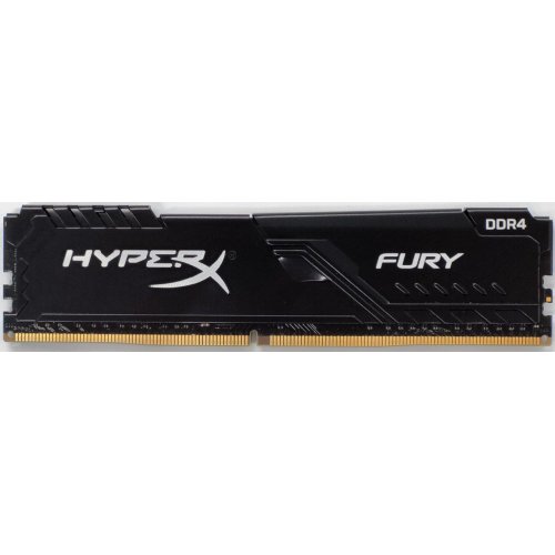 Озу HyperX DDR4 8GB 3200Mhz Fury Black (HX432C16FB3/8) (Восстановлено продавцом, 818665) купить в Украине: Киев, Днепр, Харьков, Одесса  | Проверка совместимости, низкая цена, отзывы, характеристики от TELEMART фото