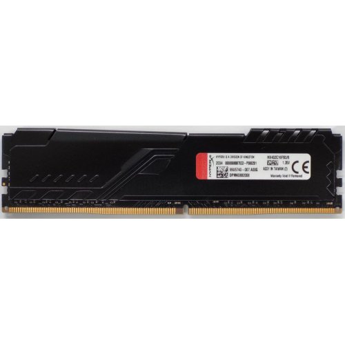 Озу HyperX DDR4 8GB 3200Mhz Fury Black (HX432C16FB3/8) (Восстановлено продавцом, 818665) купить в Украине: Киев, Днепр, Харьков, Одесса  | Проверка совместимости, низкая цена, отзывы, характеристики от TELEMART фото