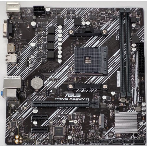 Материнская плата Asus PRIME A520M-K (sAM4, AMD A520) (Восстановлено продавцом, 818677) купить в Украине: Киев, Днепр, Харьков, Одесса  | Проверка совместимости, низкая цена, отзывы, характеристики от TELEMART фото
