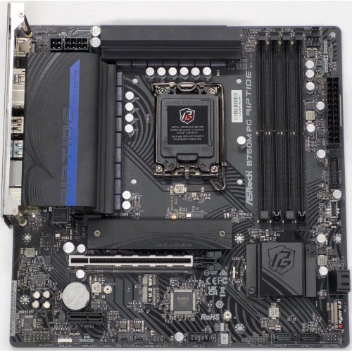 Материнська плата AsRock B760M PG Riptide (s1700, Intel B760) (Відновлено продавцем, 818678) купити в Україні: Київ, Львів, Хмельницький, Тернопіль | Перевірка сумісності, низька ціна, відгуки, характеристики від TELEMART фото
