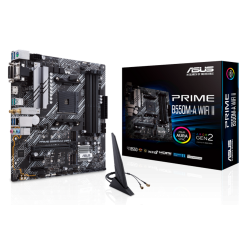 Материнская плата Asus PRIME B550M-A II WIFI (sAM4, AMD B550) (Восстановлено продавцом, 818808)