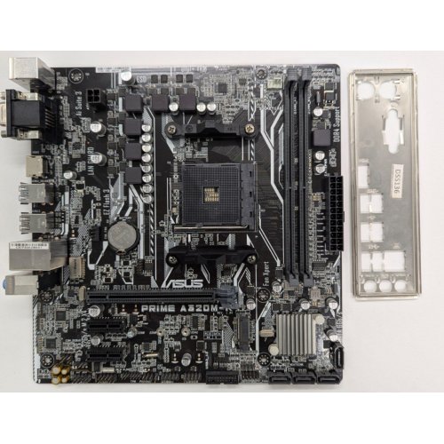 Материнська плата Asus PRIME A320M-K (sAM4, AMD A320) (Відновлено продавцем, 818811) купити в Україні: Київ, Львів, Хмельницький, Тернопіль | Перевірка сумісності, низька ціна, відгуки, характеристики від TELEMART фото