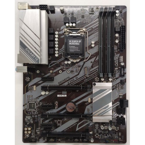 Материнская плата Gigabyte Z390 D (s1151-V2, Intel Z390) (Восстановлено продавцом, 818837) купить в Украине: Киев, Днепр, Харьков, Одесса  | Проверка совместимости, низкая цена, отзывы, характеристики от TELEMART фото