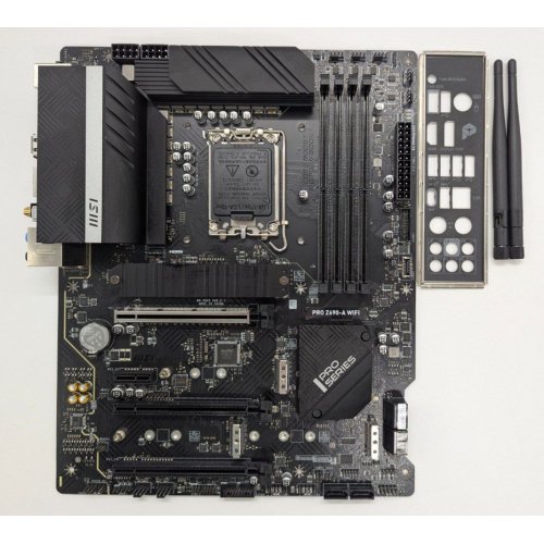 Материнская плата MSI PRO Z690-A Wi-Fi (s1700, Intel Z690) (Восстановлено продавцом, 818846) купить в Украине: Киев, Днепр, Харьков, Одесса  | Проверка совместимости, низкая цена, отзывы, характеристики от TELEMART фото