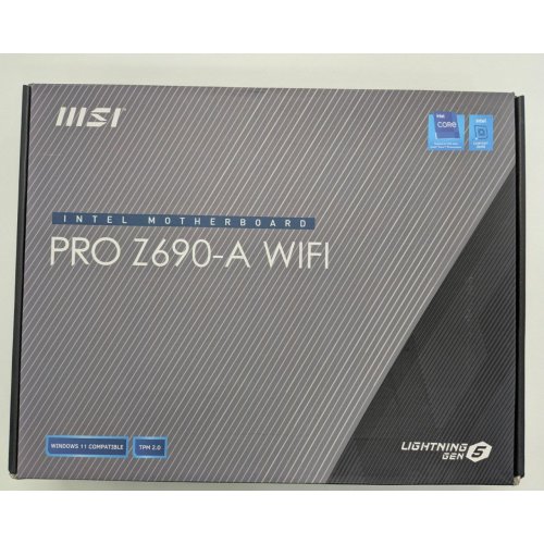 Материнская плата MSI PRO Z690-A Wi-Fi (s1700, Intel Z690) (Восстановлено продавцом, 818846) купить в Украине: Киев, Днепр, Харьков, Одесса  | Проверка совместимости, низкая цена, отзывы, характеристики от TELEMART фото
