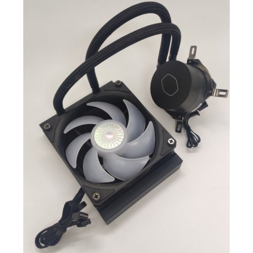 Готовая сво Cooler Master MasterLiquid Lite 120 (MLW-D12M-A20PW-R1) (Восстановлено продавцом, 818893) купить в Украине: Киев, Днепр, Харьков, Одесса  | Проверка совместимости, низкая цена, отзывы, характеристики от TELEMART фото