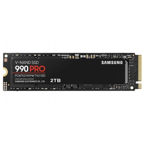 Ssd-диск Samsung 990 PRO V-NAND 3-bit MLC 2TB M.2 (2280 PCI-E) NVMe 2.0 (MZ-V9P2T0BW) (Восстановлено продавцом, 818909) купить в Украине: Киев, Днепр, Харьков, Одесса  | Проверка совместимости, низкая цена, отзывы, характеристики от TELEMART фото