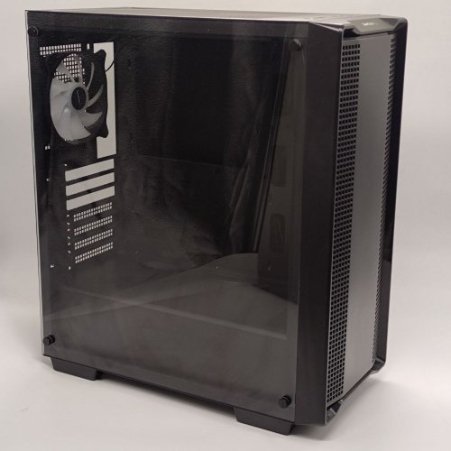 Корпус Deepcool CC560 Tempered Glass без БП (R-CC560-BKGAA4-G-1) Black (Восстановлено продавцом, 818943) купить в Украине: Киев, Днепр, Харьков, Одесса  | Проверка совместимости, низкая цена, отзывы, характеристики от TELEMART фото
