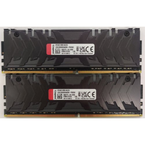 Озп Kingston DDR4 32GB (2x16GB) 3600Mhz FURY Renegade RGB Black (KF436C16RB1AK2/32) (Відновлено продавцем, 818944) купити в Україні: Київ, Львів, Хмельницький, Тернопіль | Перевірка сумісності, низька ціна, відгуки, характеристики від TELEMART фото