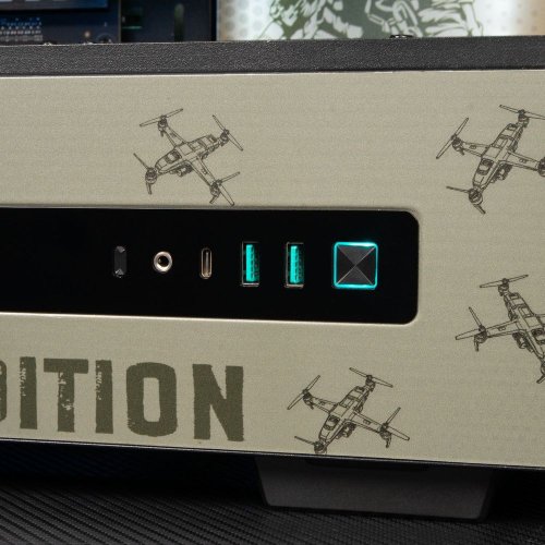 Комп'ютер EVOLVE SpecialPart Military:Army Edition (EVSP-MAER780X3DN507-D532S1TBK) Black купити в Україні: Київ, Львів, Хмельницький, Тернопіль | Низька ціна, відгуки, характеристики від TELEMART фото