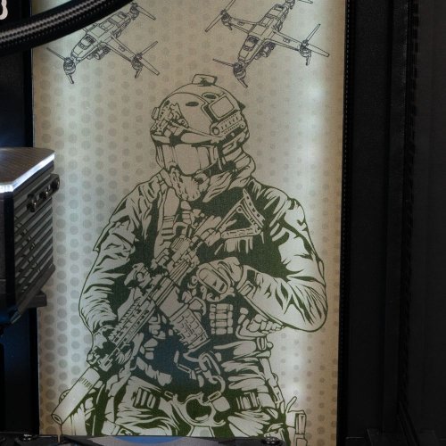 Комп'ютер EVOLVE SpecialPart Military:Army Edition (EVSP-MAER780X3DN507-D532S1TBK) Black купити в Україні: Київ, Львів, Хмельницький, Тернопіль | Низька ціна, відгуки, характеристики від TELEMART фото