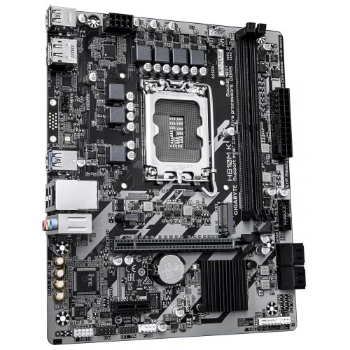 Материнская плата Gigabyte H810M K (s1851, Intel H810) купить в Украине: Киев, Днепр, Харьков, Одесса  | Проверка совместимости, низкая цена, отзывы, характеристики от TELEMART фото