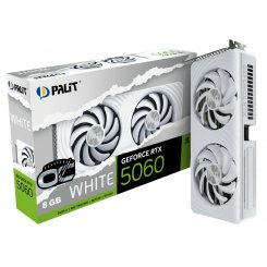 Видеокарта Palit GeForce RTX 5060 White OC 8192MB (NE75060U19P1-GB2063M)