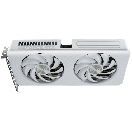 Видеокарта Palit GeForce RTX 5060 White OC 8192MB (NE75060U19P1-GB2063M) купить в Украине: Киев, Днепр, Харьков, Одесса  | Проверка совместимости, низкая цена, отзывы, характеристики от TELEMART фото