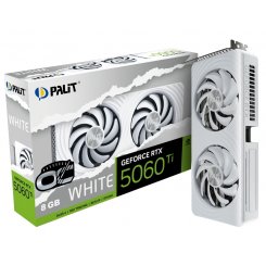 Видеокарта Palit GeForce RTX 5060 Ti White OC 8192MB (NE7506TU19P1-GB2062M)