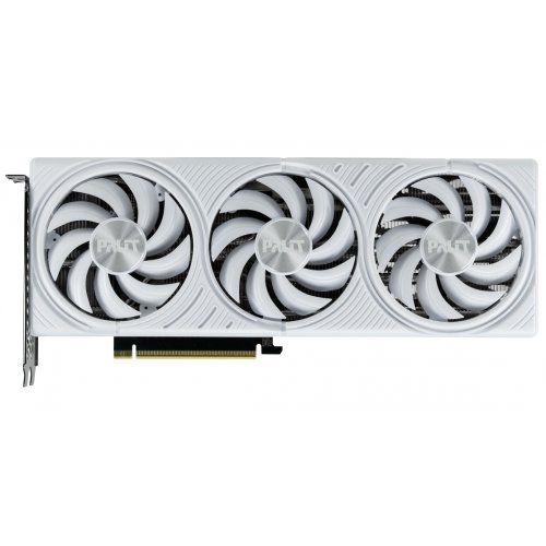 Видеокарта Palit GeForce RTX 5070 White OC 12288MB (NE75070U19K9-GB2050W) купить в Украине: Киев, Днепр, Харьков, Одесса  | Проверка совместимости, низкая цена, отзывы, характеристики от TELEMART фото