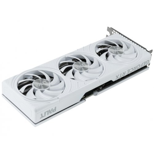 Видеокарта Palit GeForce RTX 5070 White OC 12288MB (NE75070U19K9-GB2050W) купить в Украине: Киев, Днепр, Харьков, Одесса  | Проверка совместимости, низкая цена, отзывы, характеристики от TELEMART фото