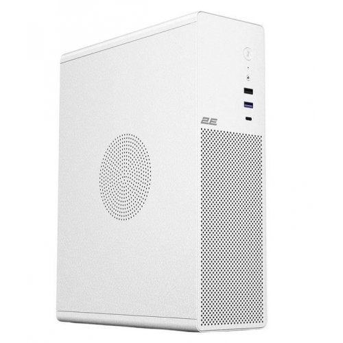 Корпус 2E Credo Slim 400W (2E-V90W-400) White купити в Україні: Київ, Львів, Хмельницький, Тернопіль | Перевірка сумісності, низька ціна, відгуки, характеристики від TELEMART фото
