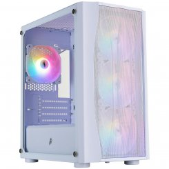 Корпус 1stPlayer X3-M-WH-4F1-W без БЖ White