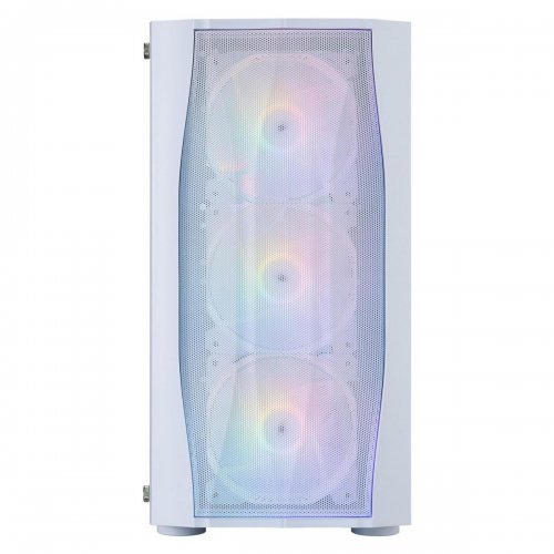 Корпус 1stPlayer X3-M-WH-4F1-W без БЖ White купити в Україні: Київ, Львів, Хмельницький, Тернопіль | Перевірка сумісності, низька ціна, відгуки, характеристики від TELEMART фото