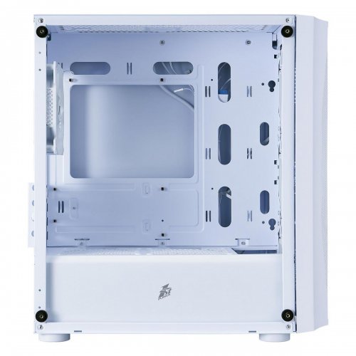 Корпус 1stPlayer X3-M-WH-4F1-W без БЖ White купити в Україні: Київ, Львів, Хмельницький, Тернопіль | Перевірка сумісності, низька ціна, відгуки, характеристики від TELEMART фото