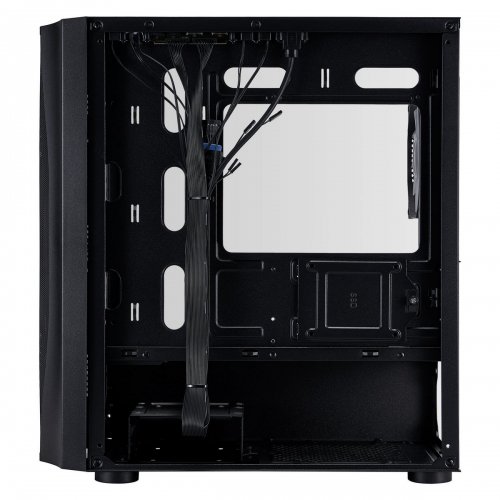 Корпус 1stPlayer X3-M-BK-4F1 без БЖ Black купити в Україні: Київ, Львів, Хмельницький, Тернопіль | Перевірка сумісності, низька ціна, відгуки, характеристики від TELEMART фото