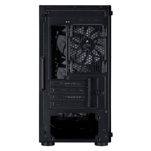 Корпус 1stPlayer X3-M-BK-4F1 без БЖ Black купити в Україні: Київ, Львів, Хмельницький, Тернопіль | Перевірка сумісності, низька ціна, відгуки, характеристики від TELEMART фото