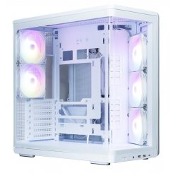 Корпус Zalman P60 Tempered Glass без БЖ White