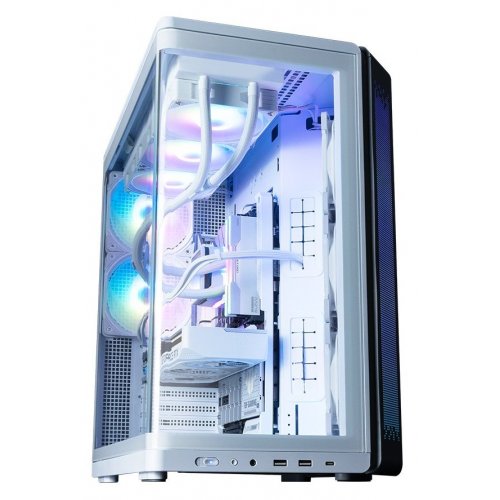 Корпус Zalman P60 Tempered Glass без БЖ White купити в Україні: Київ, Львів, Хмельницький, Тернопіль | Перевірка сумісності, низька ціна, відгуки, характеристики від TELEMART фото