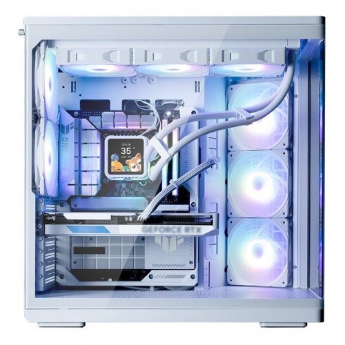 Корпус Zalman P60 Tempered Glass без БЖ White купити в Україні: Київ, Львів, Хмельницький, Тернопіль | Перевірка сумісності, низька ціна, відгуки, характеристики від TELEMART фото