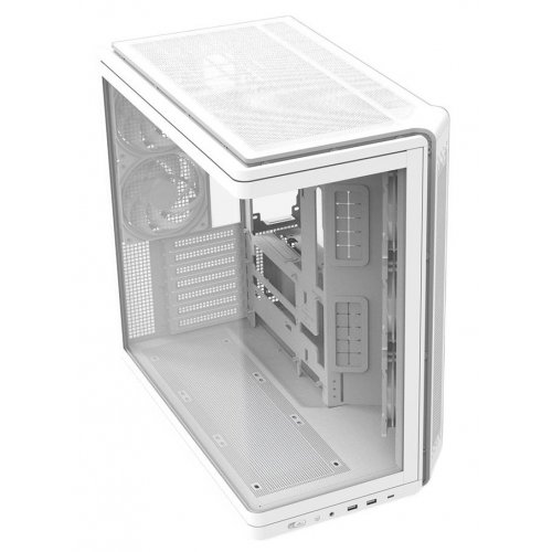 Корпус Zalman P60 Tempered Glass без БЖ White купити в Україні: Київ, Львів, Хмельницький, Тернопіль | Перевірка сумісності, низька ціна, відгуки, характеристики від TELEMART фото
