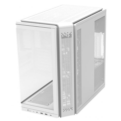 Корпус Zalman P60 Tempered Glass без БЖ White купити в Україні: Київ, Львів, Хмельницький, Тернопіль | Перевірка сумісності, низька ціна, відгуки, характеристики від TELEMART фото