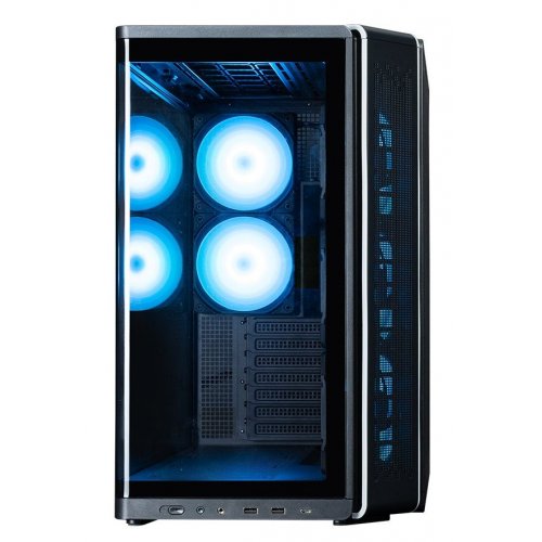 Корпус Zalman P60 Tempered Glass без БЖ Black купити в Україні: Київ, Львів, Хмельницький, Тернопіль | Перевірка сумісності, низька ціна, відгуки, характеристики від TELEMART фото