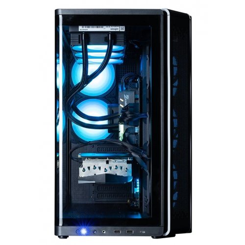 Корпус Zalman P60 Tempered Glass без БЖ Black купити в Україні: Київ, Львів, Хмельницький, Тернопіль | Перевірка сумісності, низька ціна, відгуки, характеристики від TELEMART фото