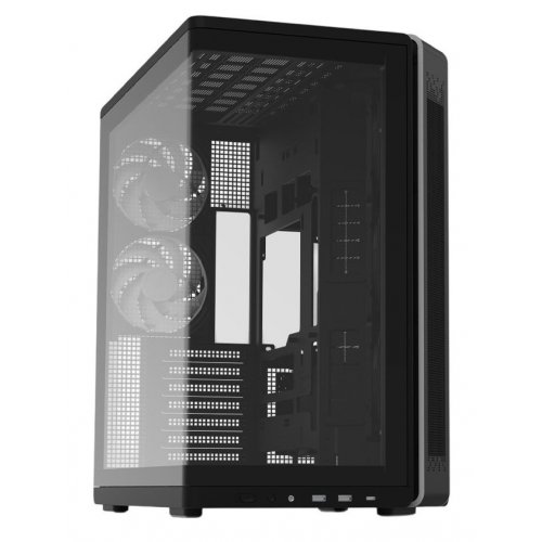 Корпус Zalman P60 Tempered Glass без БЖ Black купити в Україні: Київ, Львів, Хмельницький, Тернопіль | Перевірка сумісності, низька ціна, відгуки, характеристики від TELEMART фото