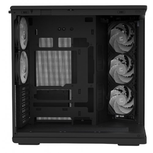 Корпус Zalman P60 Tempered Glass без БЖ Black купити в Україні: Київ, Львів, Хмельницький, Тернопіль | Перевірка сумісності, низька ціна, відгуки, характеристики від TELEMART фото