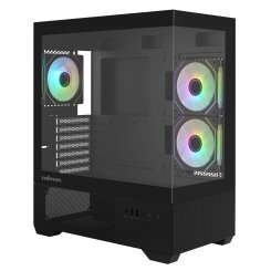 Корпус Zalman Chronix V2 Tempered Glass без БЖ Black