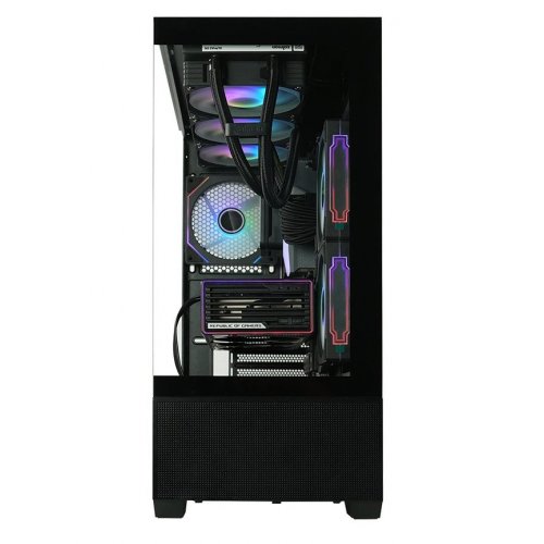 Корпус Zalman Chronix V2 Tempered Glass без БП Black купить в Украине: Киев, Днепр, Харьков, Одесса  | Проверка совместимости, низкая цена, отзывы, характеристики от TELEMART фото