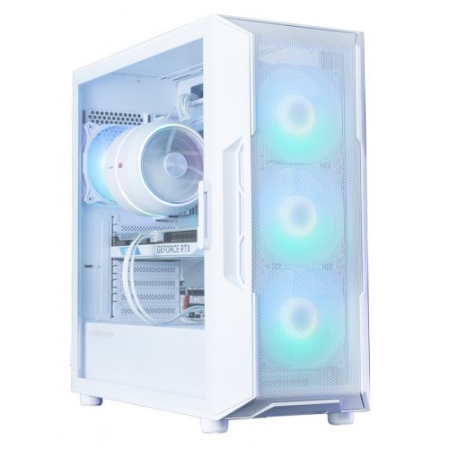 Корпус Zalman I3 Neo ARGB V2 Tempered Glass без БЖ White купити в Україні: Київ, Львів, Хмельницький, Тернопіль | Перевірка сумісності, низька ціна, відгуки, характеристики від TELEMART фото