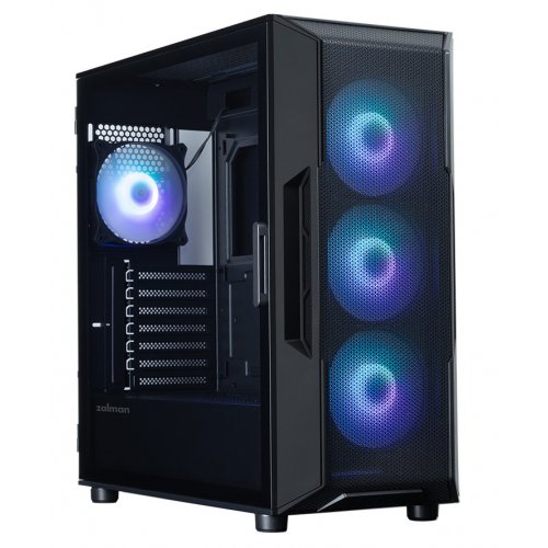 Корпус Zalman I3 Neo ARGB V2 Tempered Glass без БЖ Black купити в Україні: Київ, Львів, Хмельницький, Тернопіль | Перевірка сумісності, низька ціна, відгуки, характеристики від TELEMART фото
