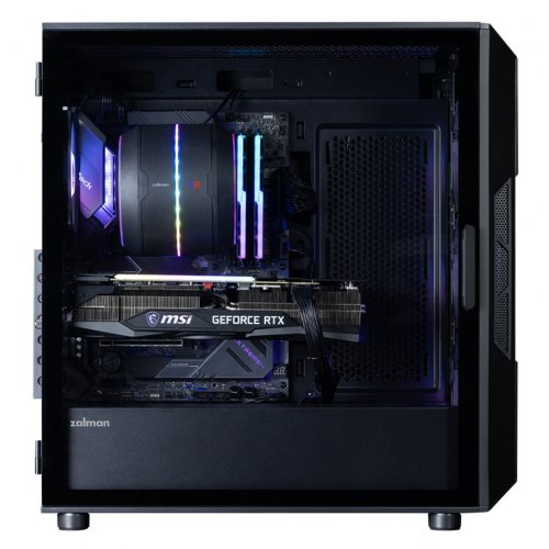 Корпус Zalman I3 Neo ARGB V2 Tempered Glass без БЖ Black купити в Україні: Київ, Львів, Хмельницький, Тернопіль | Перевірка сумісності, низька ціна, відгуки, характеристики від TELEMART фото